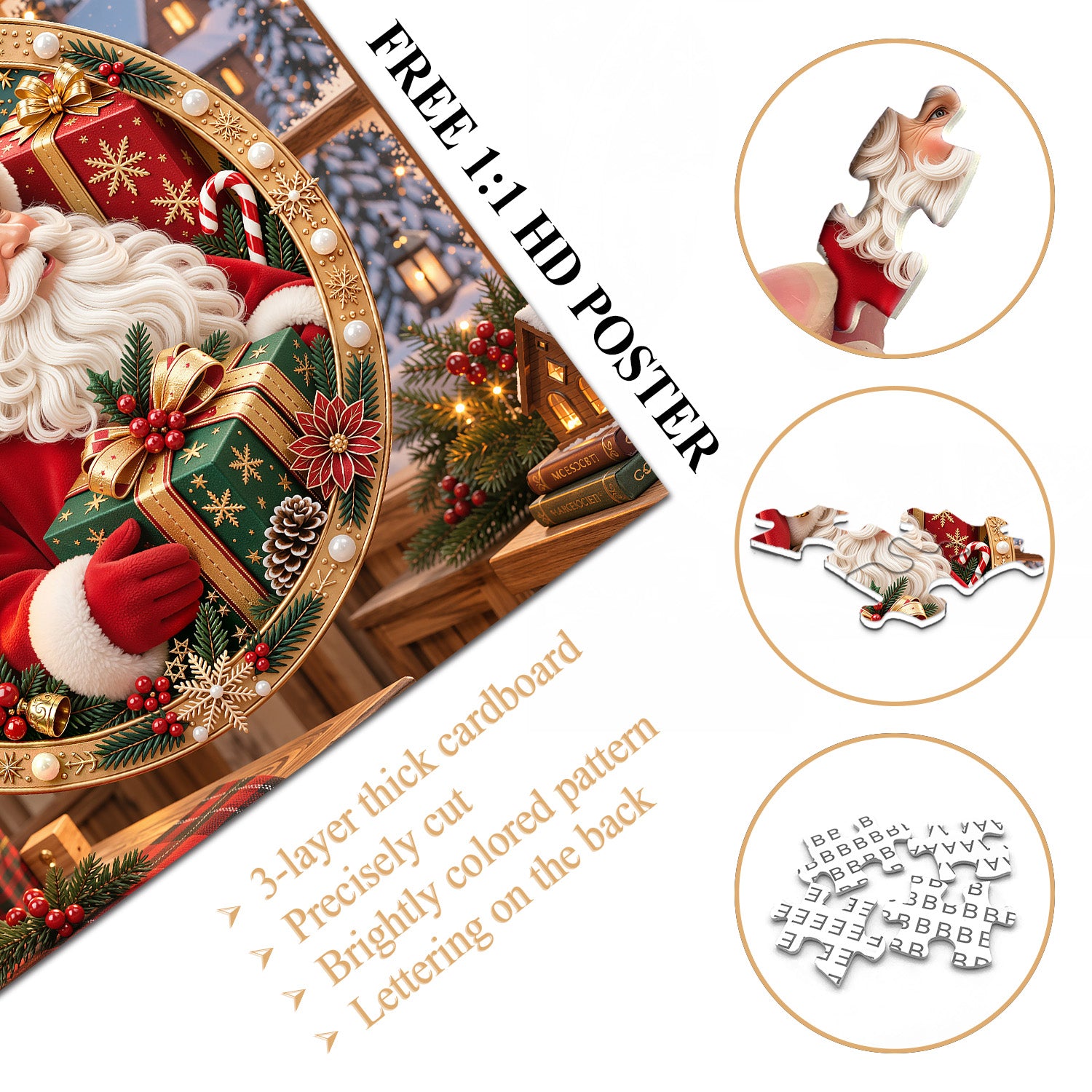 Christmas Carol Jigsaw Puzzle 1000 Pieces