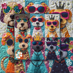 Glamour Dogs Show Jigsaw Puzzle 1000 Pieces