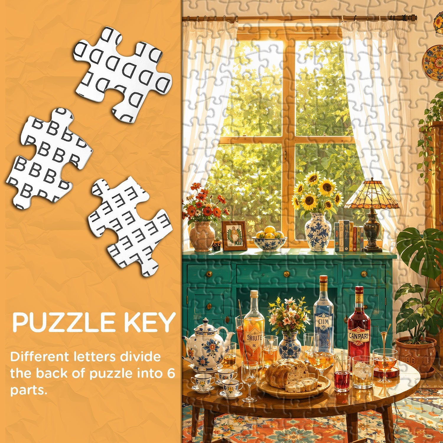 Cozy Country Home Art Jigsaw Puzzle 1000 Pieces