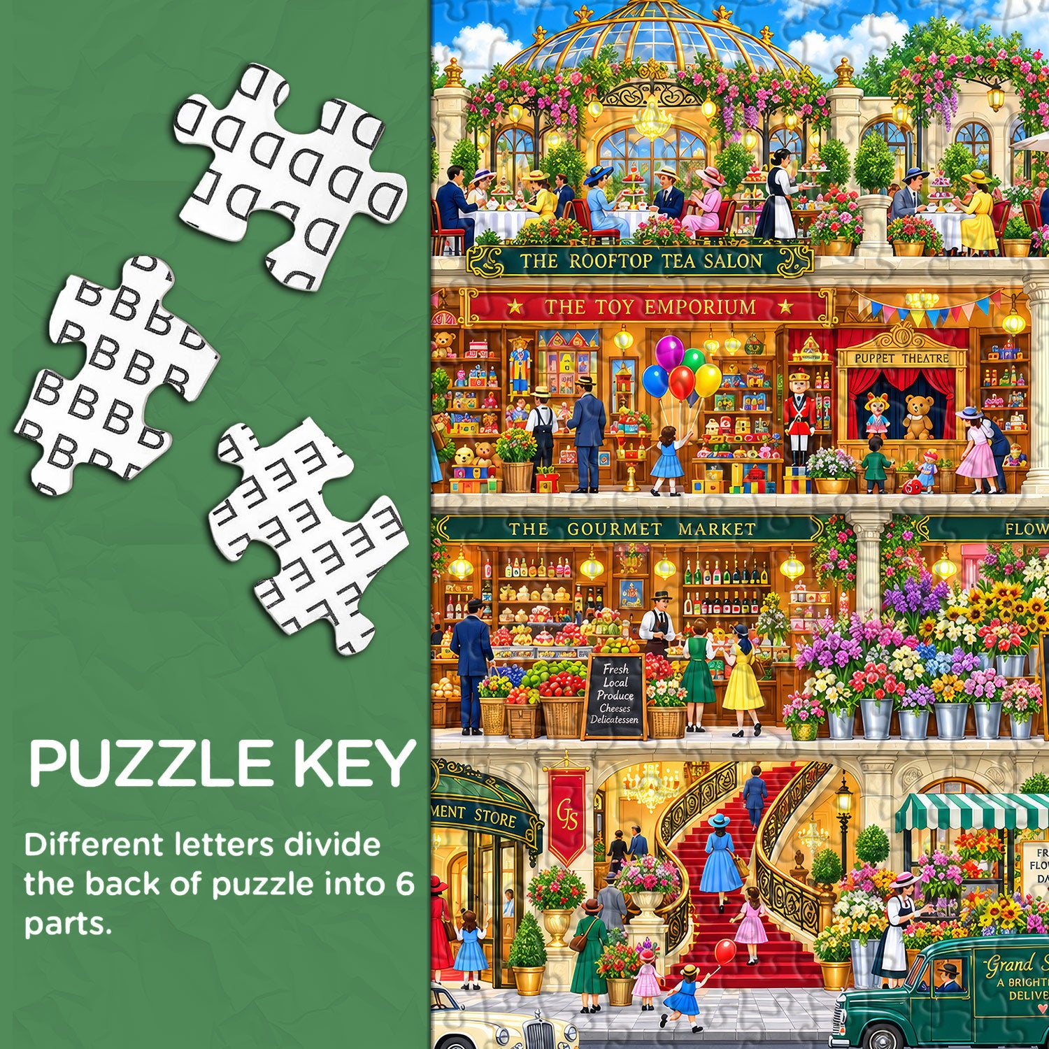 Grand Store Tales Jigsaw Puzzle 1000 Pieces