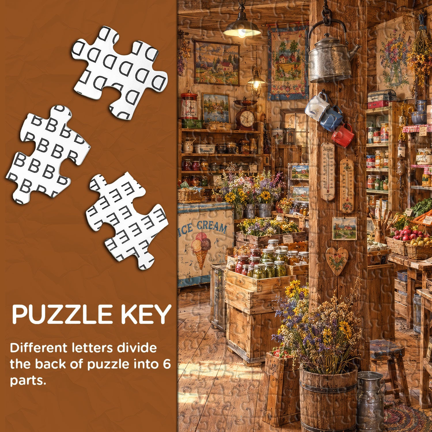 Vintage General Store Jigsaw Puzzle 1000 Pieces