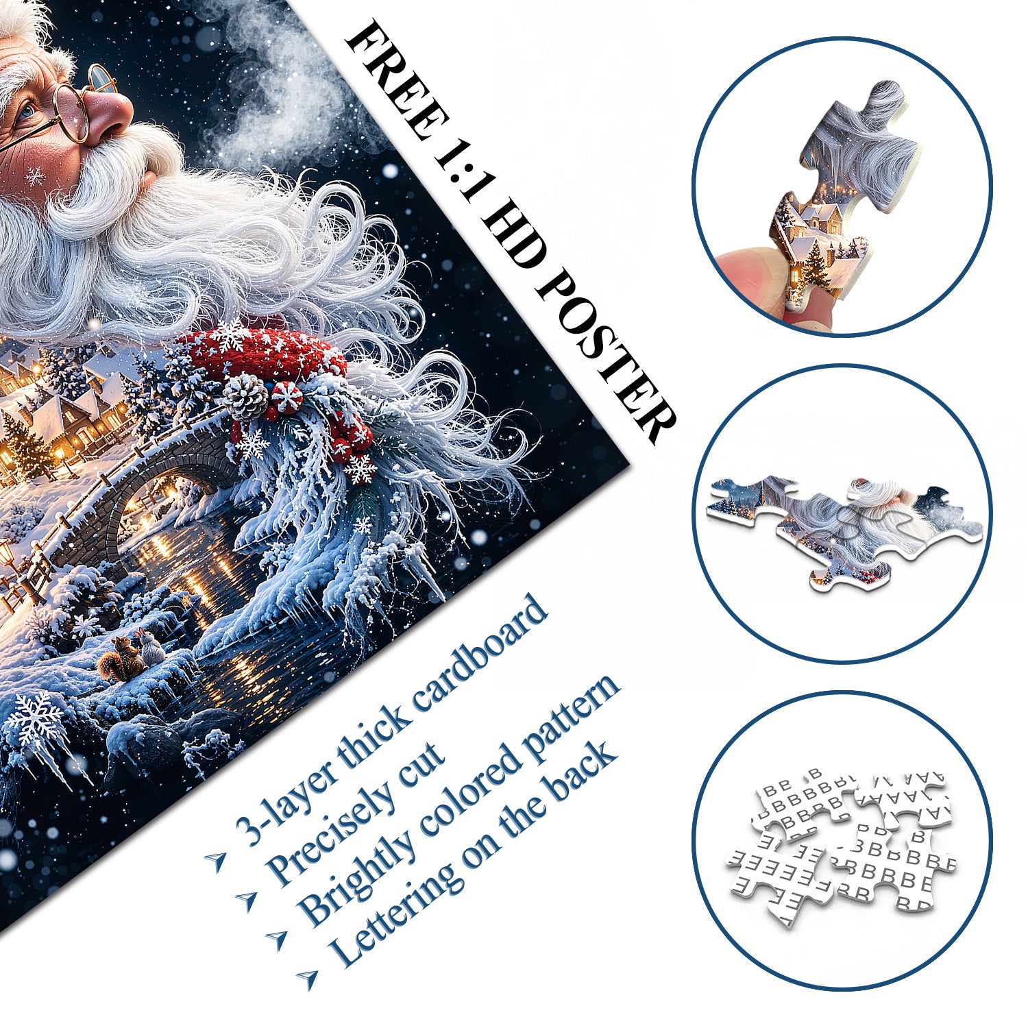 Christmas Dreamscape Jigsaw Puzzle 1000 Pieces