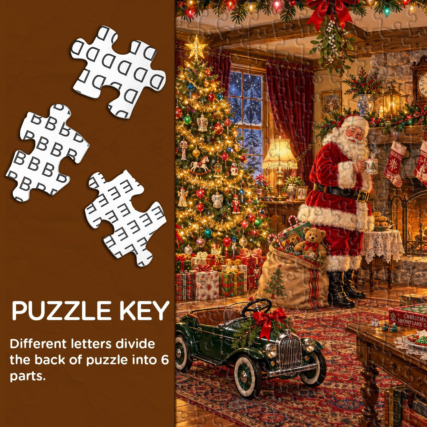 Christmas Eve Surprise Jigsaw Puzzle 1000 Pieces