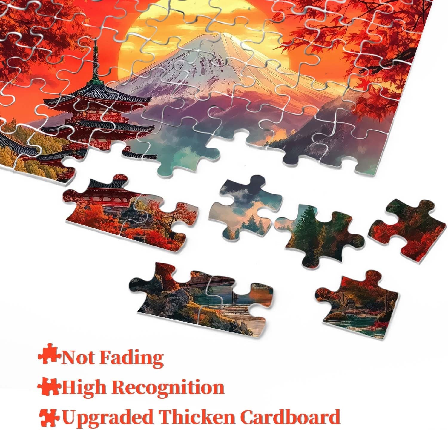 Fuji's Autumn Elegance Puzzle 1000 Teile