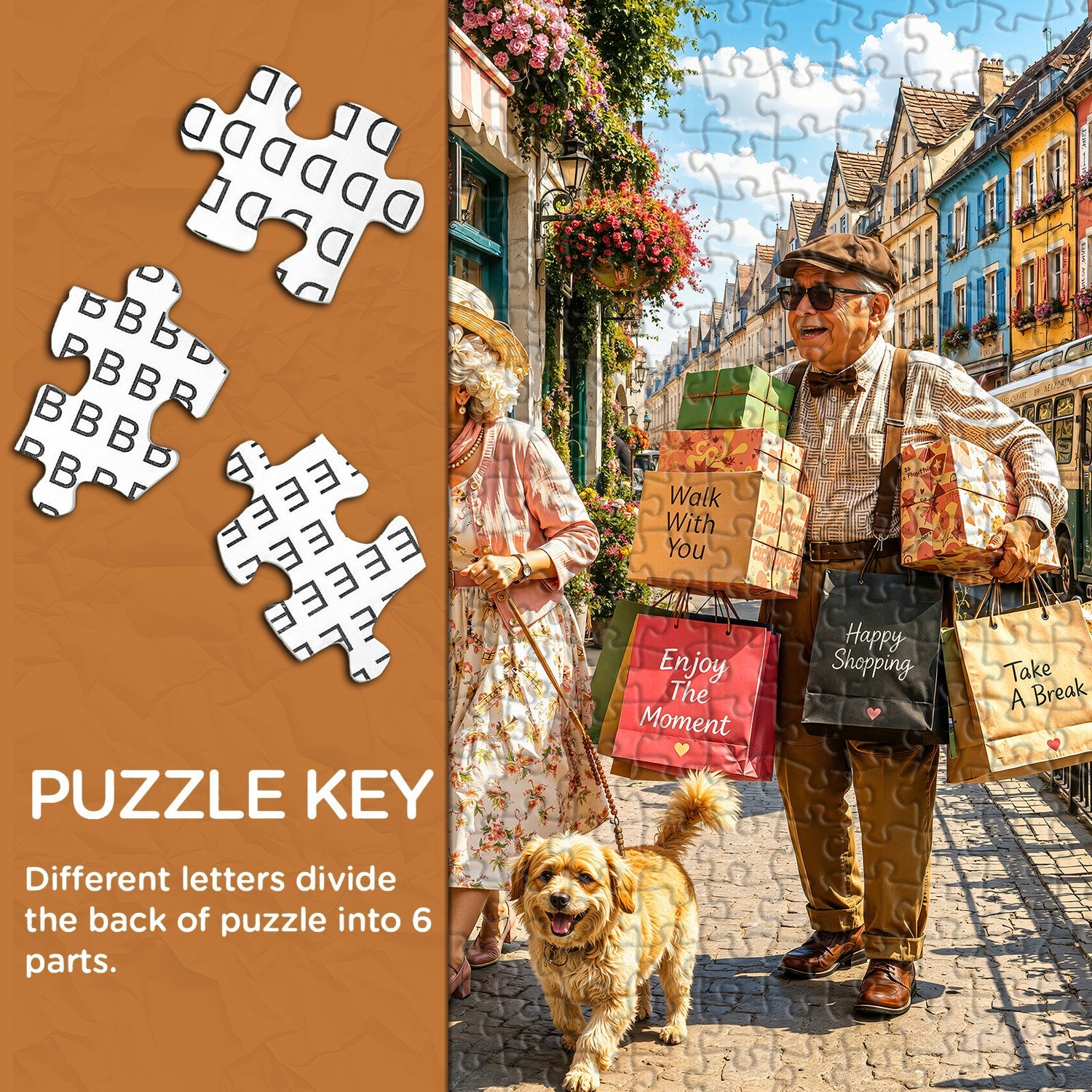 Holiday Shopping Day Jigsaw Puzzle 1000 Pieces