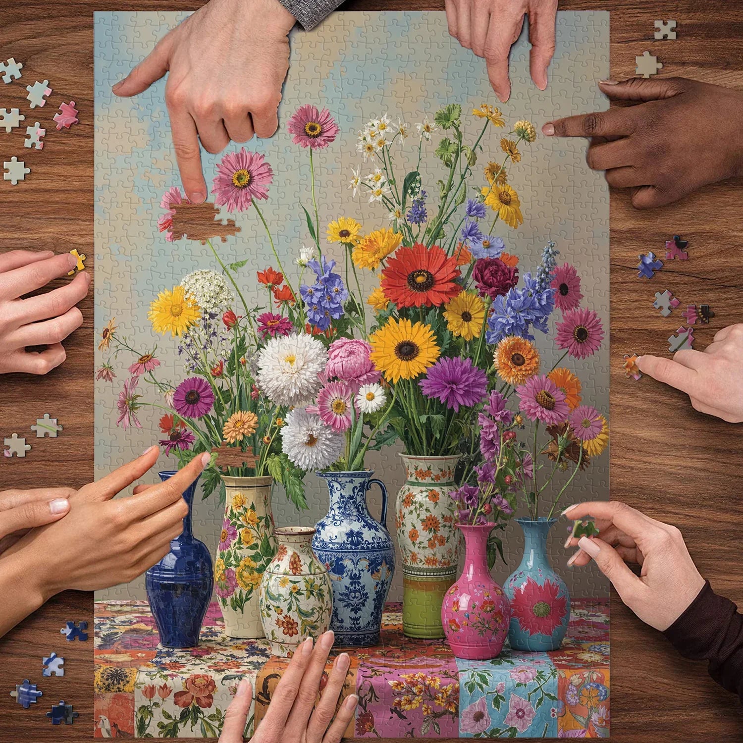 Blossom Vases Puzzles 1000 pièces