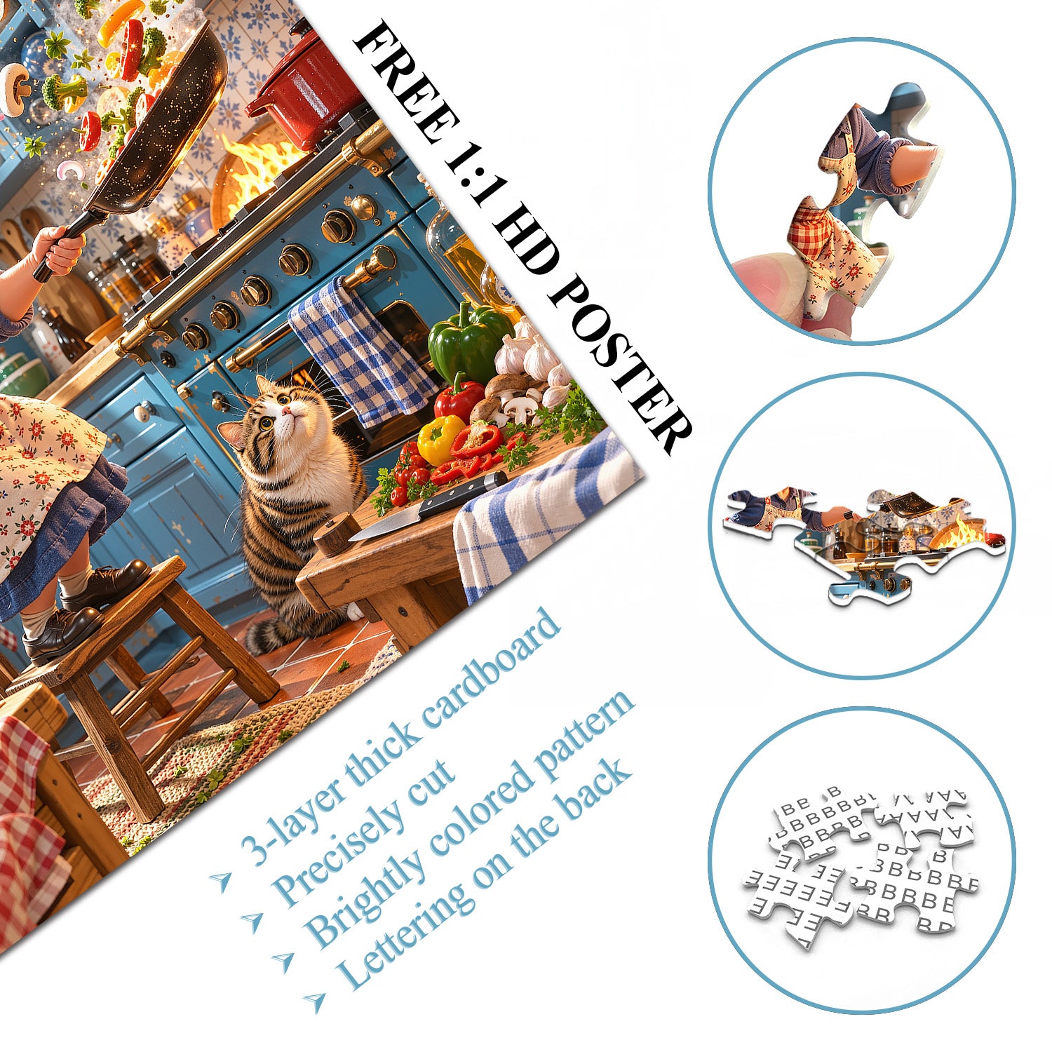Granny’s Kitchen Jigsaw Puzzle 1000 Pieces