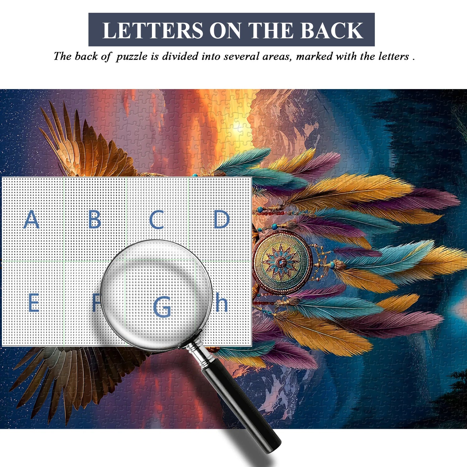 Eagle Dreamcatcher Jigsaw Puzzle 1000 Pieces