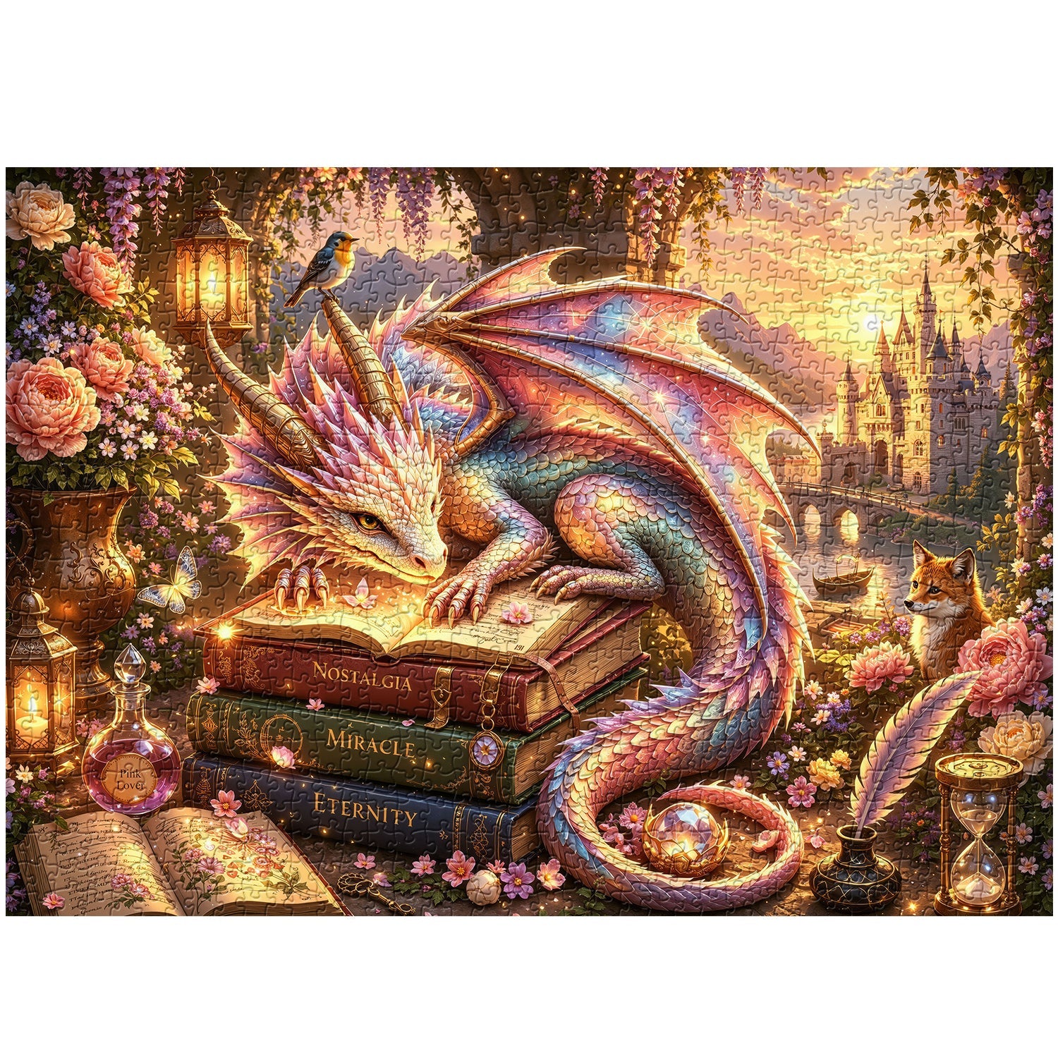 Dusklight Dragon Jigsaw Puzzle 1000 Pieces