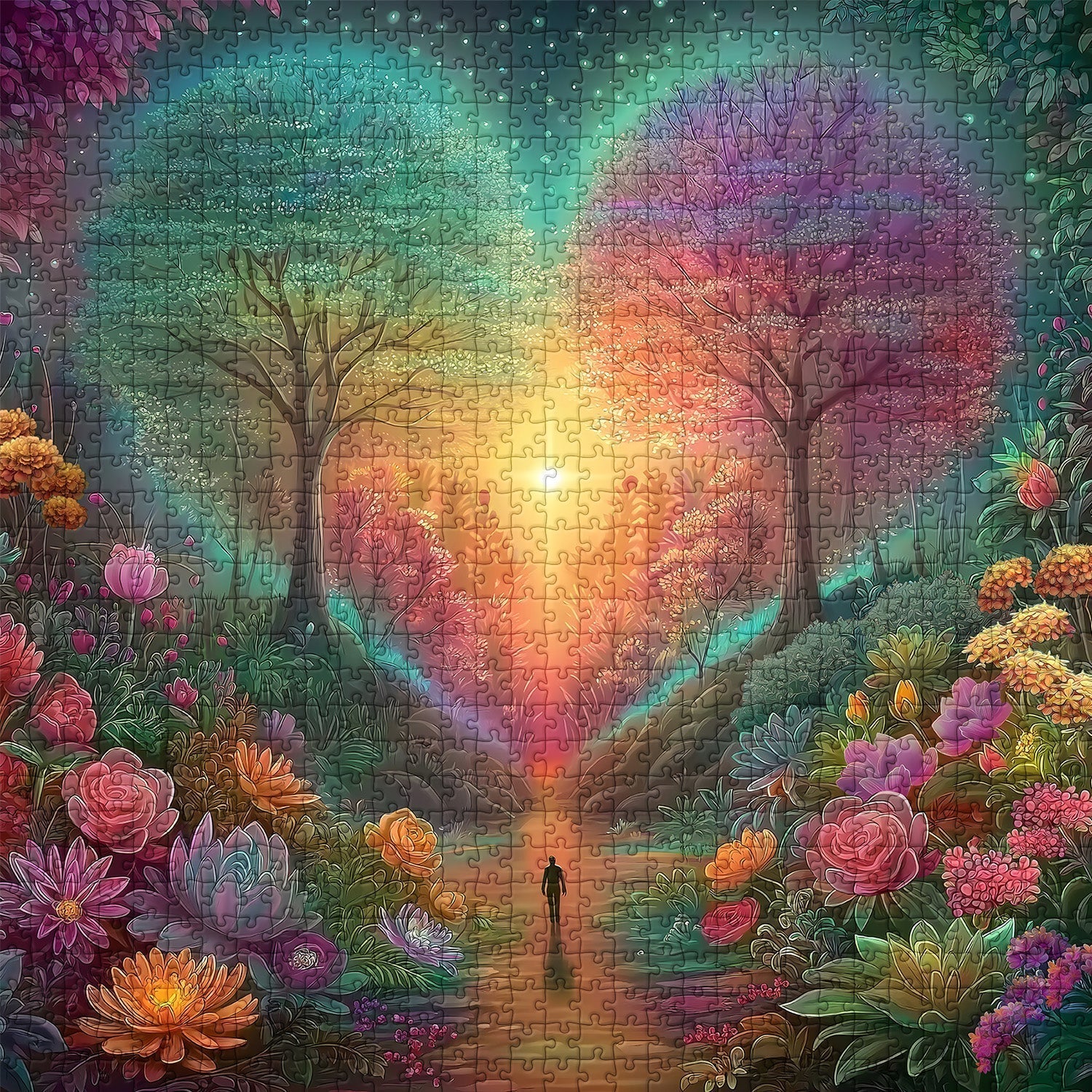 Puzzle Il Sentiero del Cuore 1000 pezzi
