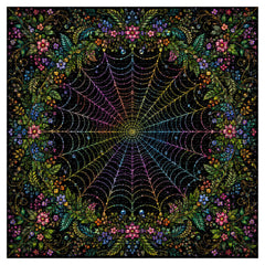 Floral Spiderweb Jigsaw Puzzle 1000 Pieces