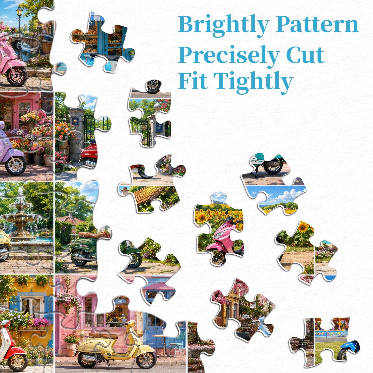 Dreamy Ride Grid Jigsaw Puzzle 1000 Pieces