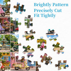 Dreamy Ride Grid Jigsaw Puzzle 1000 Pieces