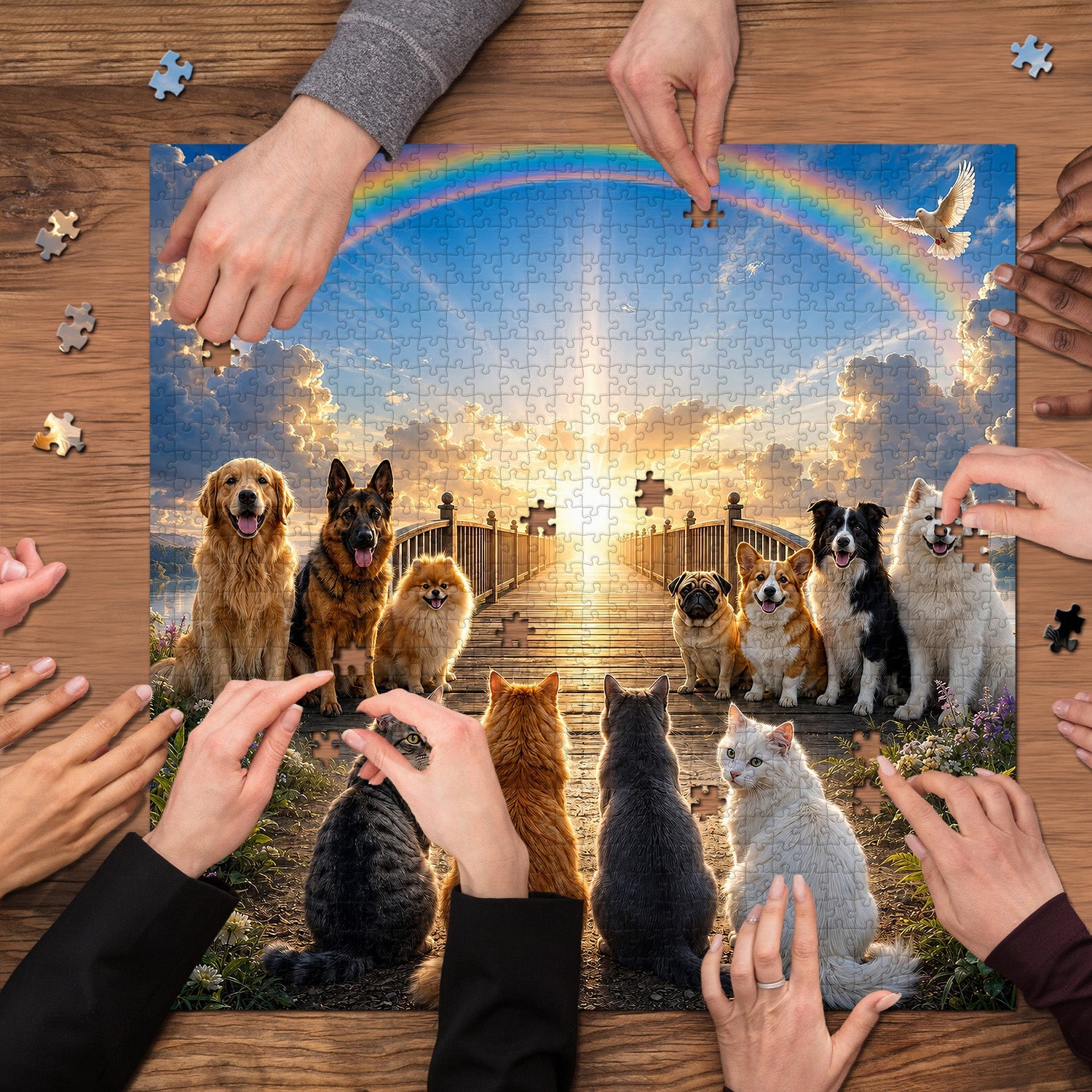 Puzzle La Promesse du Ciel 1000 pièces