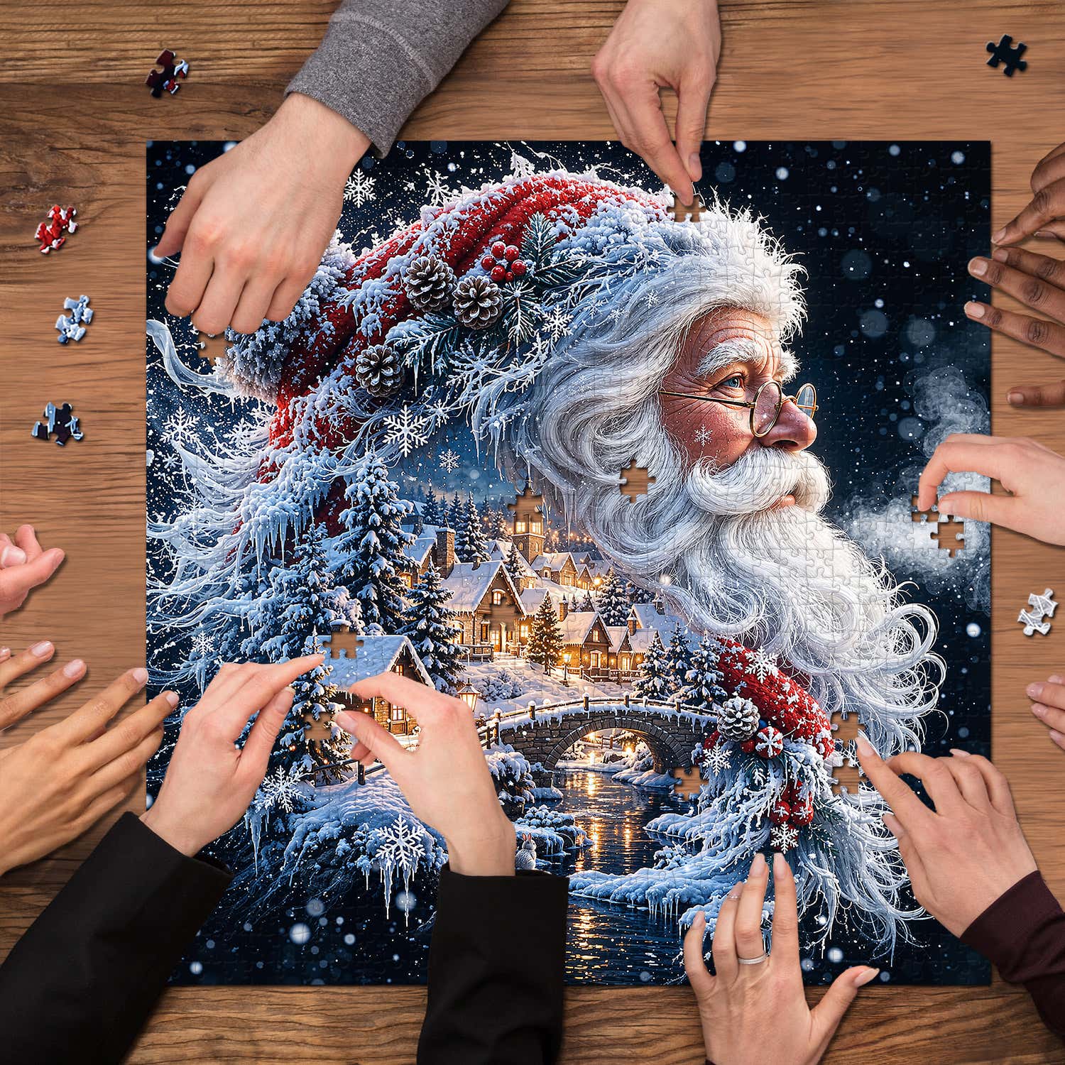 Christmas Dreamscape Jigsaw Puzzle 1000 Pieces