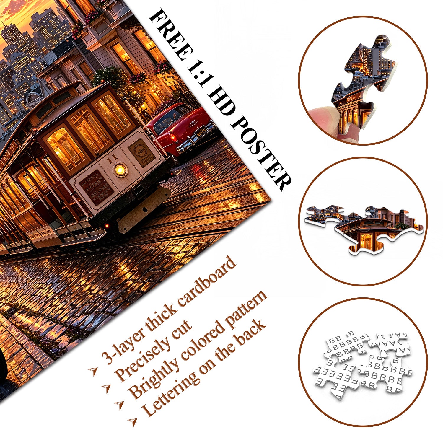 City Twilight Jigsaw Puzzle 1000 Pieces