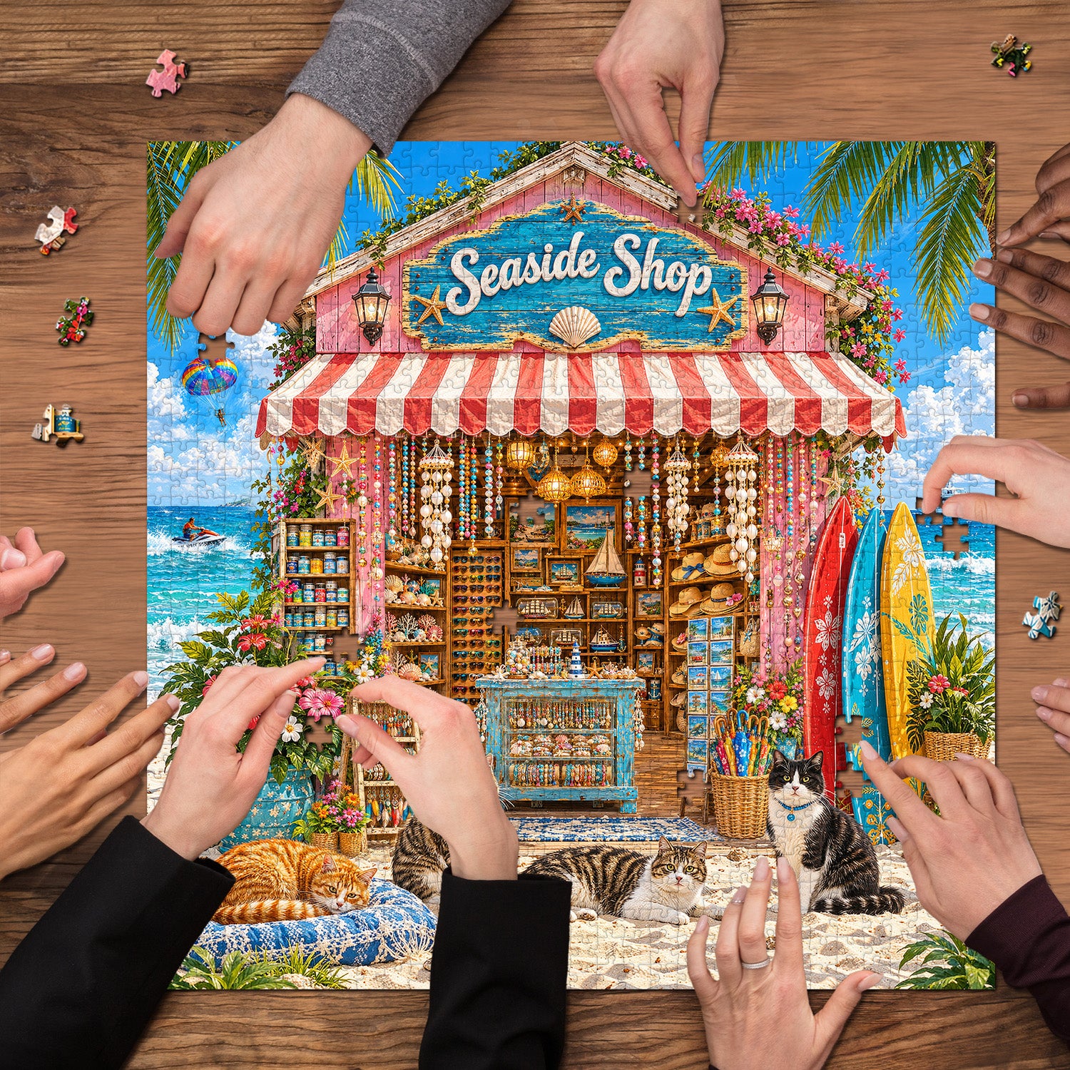 Beach Shop Jigsaw Puzzle 1000 Pieces
