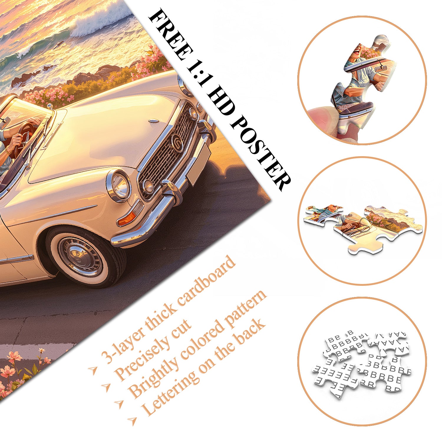 Coastal Joyride Jigsaw Puzzle 1000 Pieces