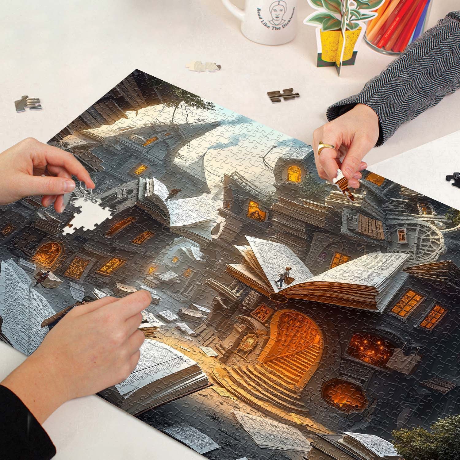 The Reading Realm Jigsaw Puzzle 1000 Pieces