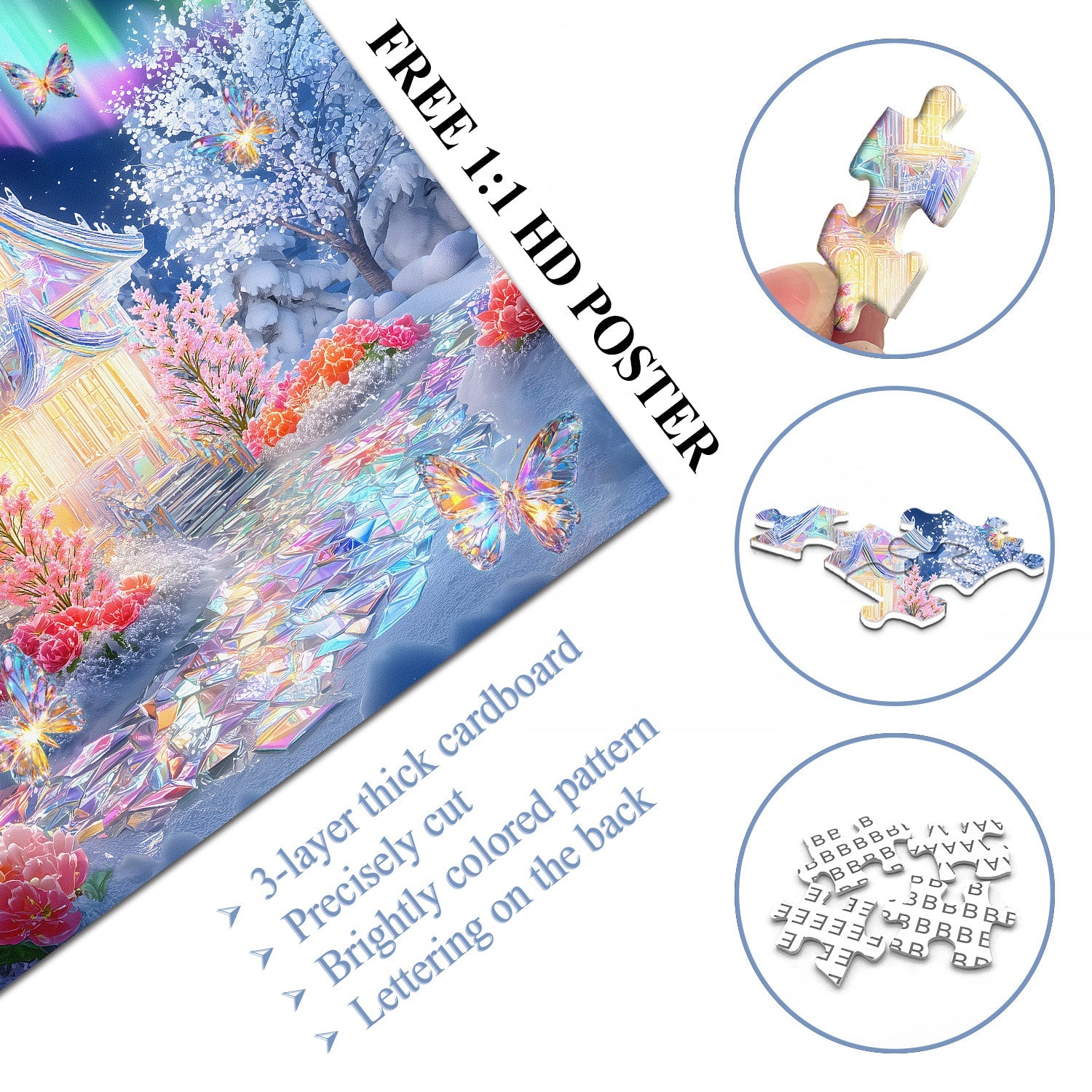 Puzzle Crystal Cottage 1000 pezzi