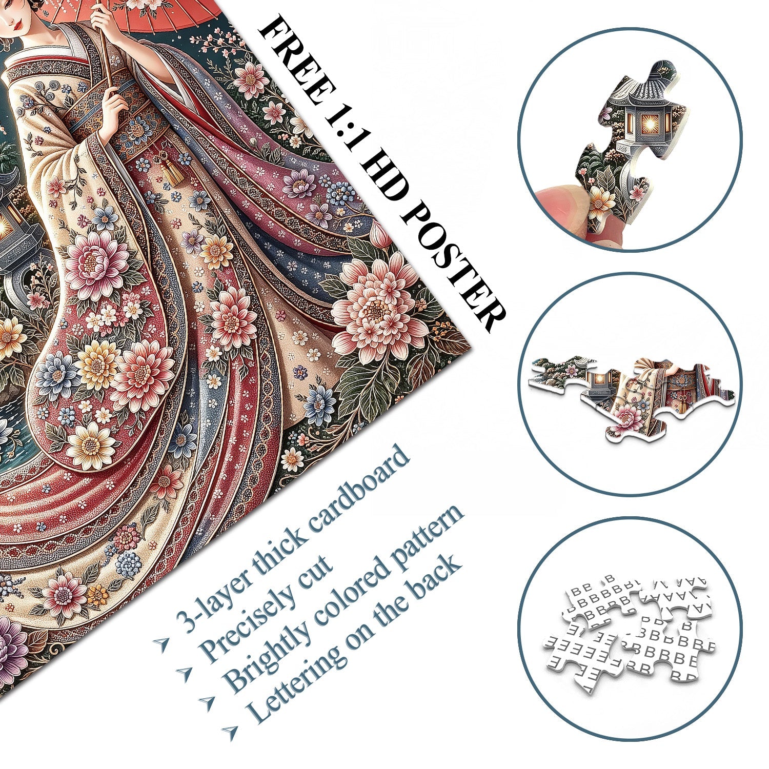 Moonlit Beauty Jigsaw Puzzle 1000 Pieces