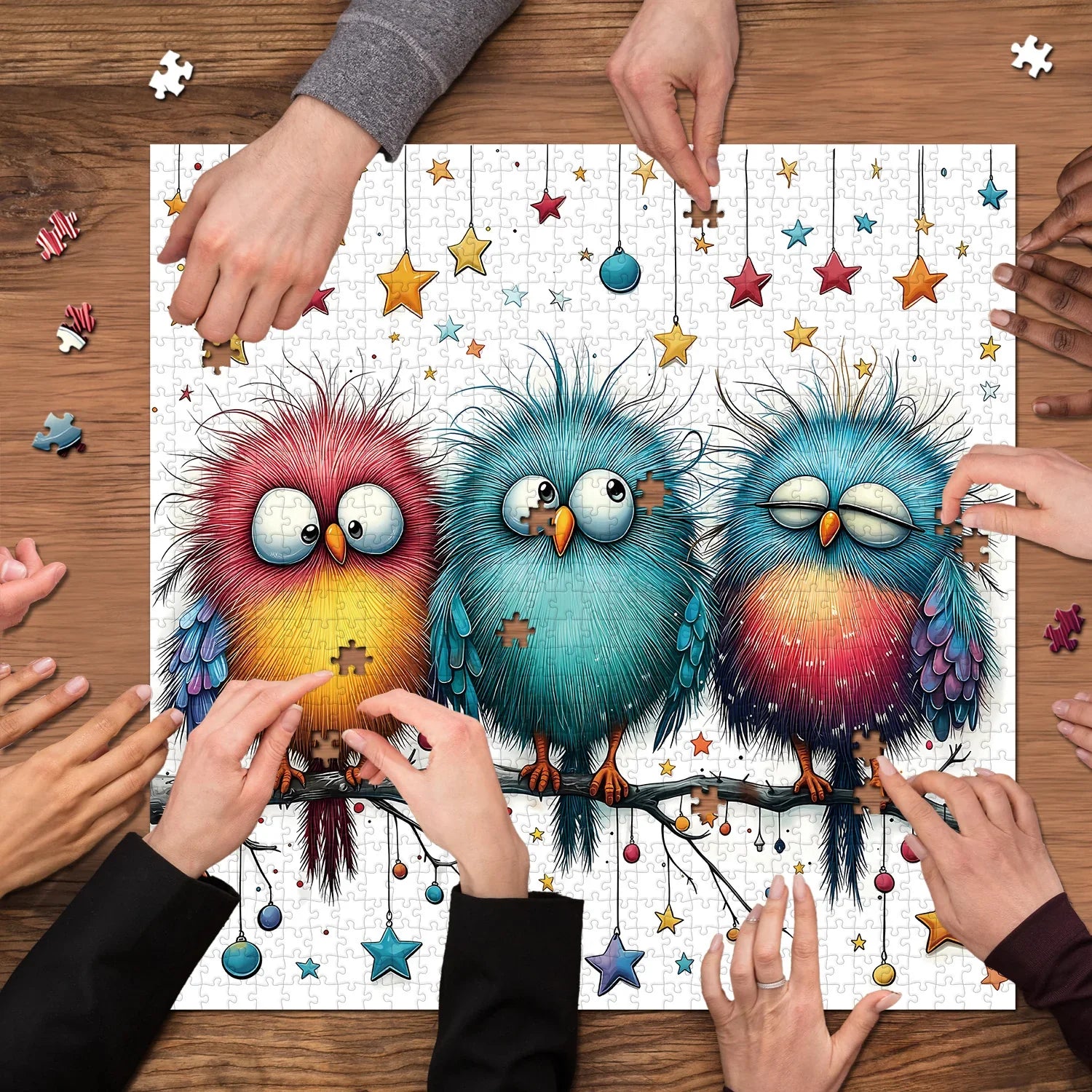 Celebrating Birds Jigsaw Puzzle 1000 Pieces