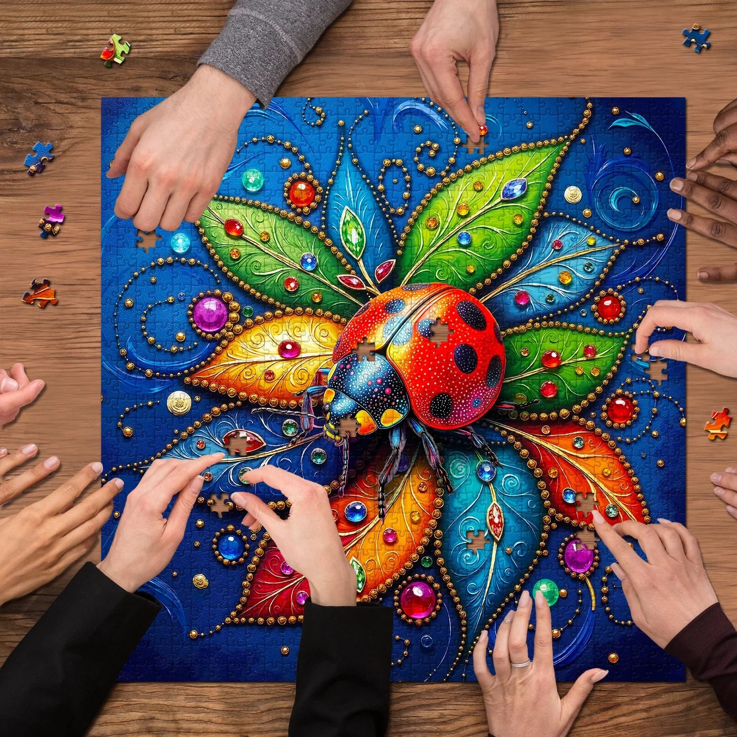 Colorburst Beetle Jigsaw Puzzle 1000 Pieces
