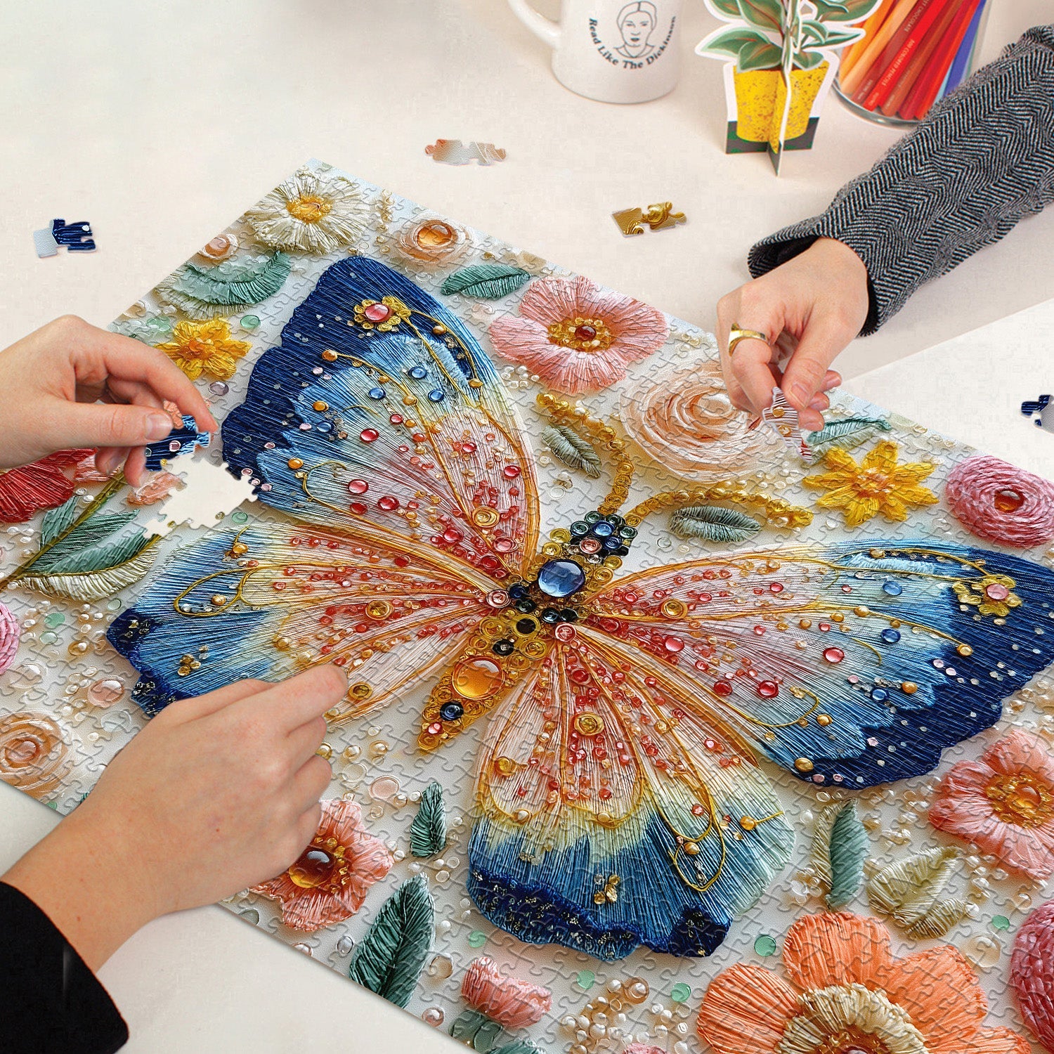 Butterfly Gem Puzzle 1000 Pizzle