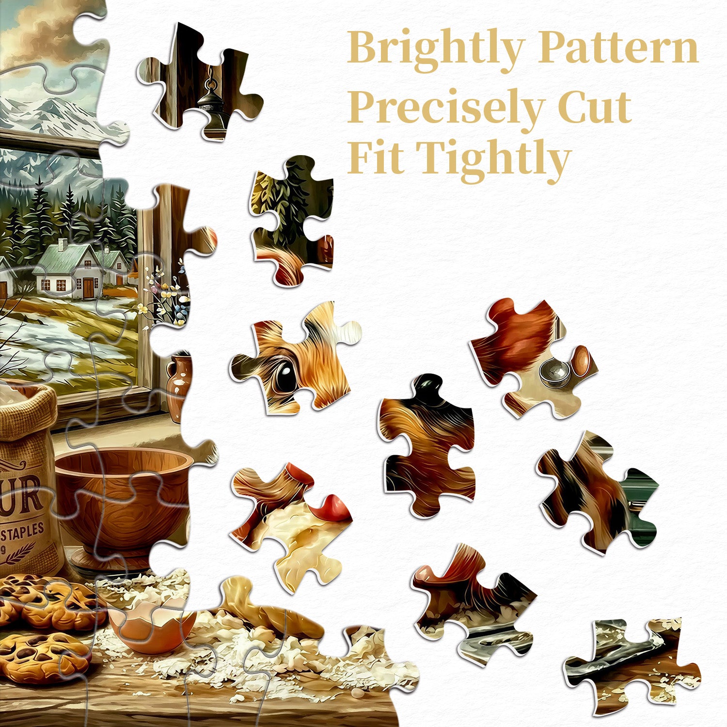 Piggy Chef Puzzle 1000 Teile