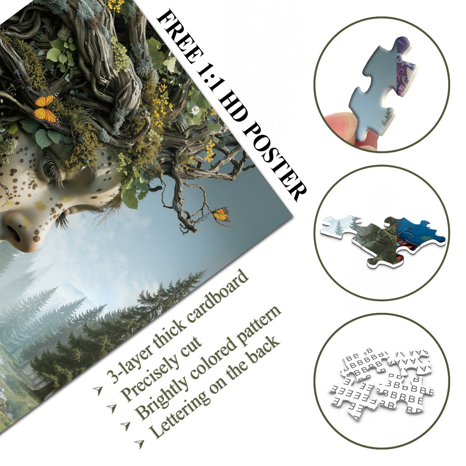 Forest Whisper Jigsaw Puzzle 1000 Pieces