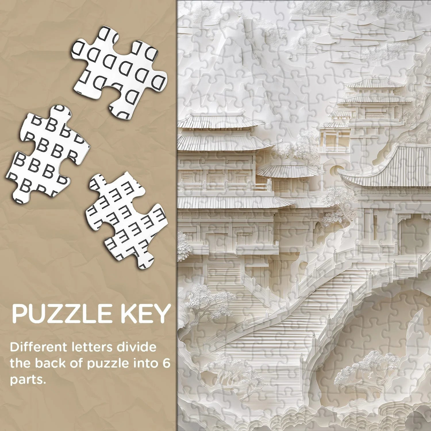 Puzzle de puzzle toujours pavillon 1000 pièces