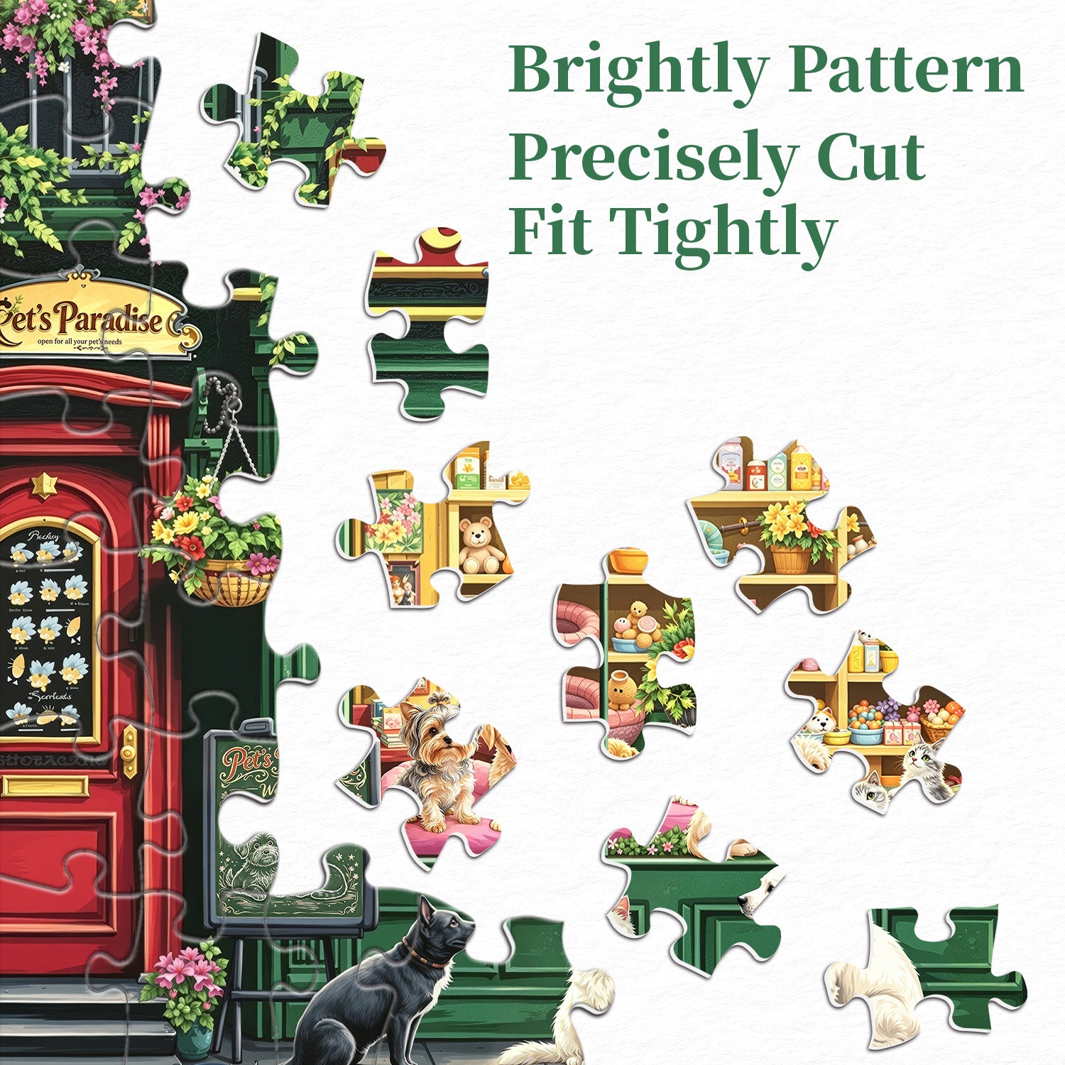 Pet’s Paradise Jigsaw Puzzle 1000 Pieces