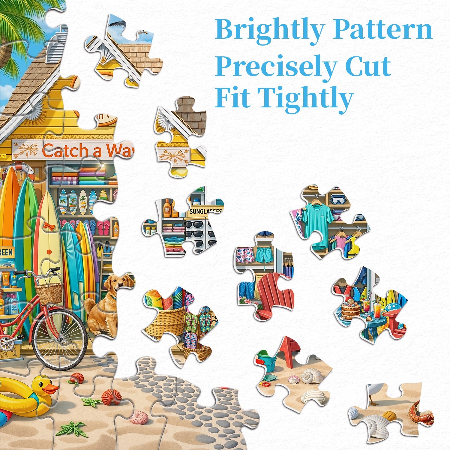 Shoreline Shop Jigsaw Puzzle 1000 Pieces