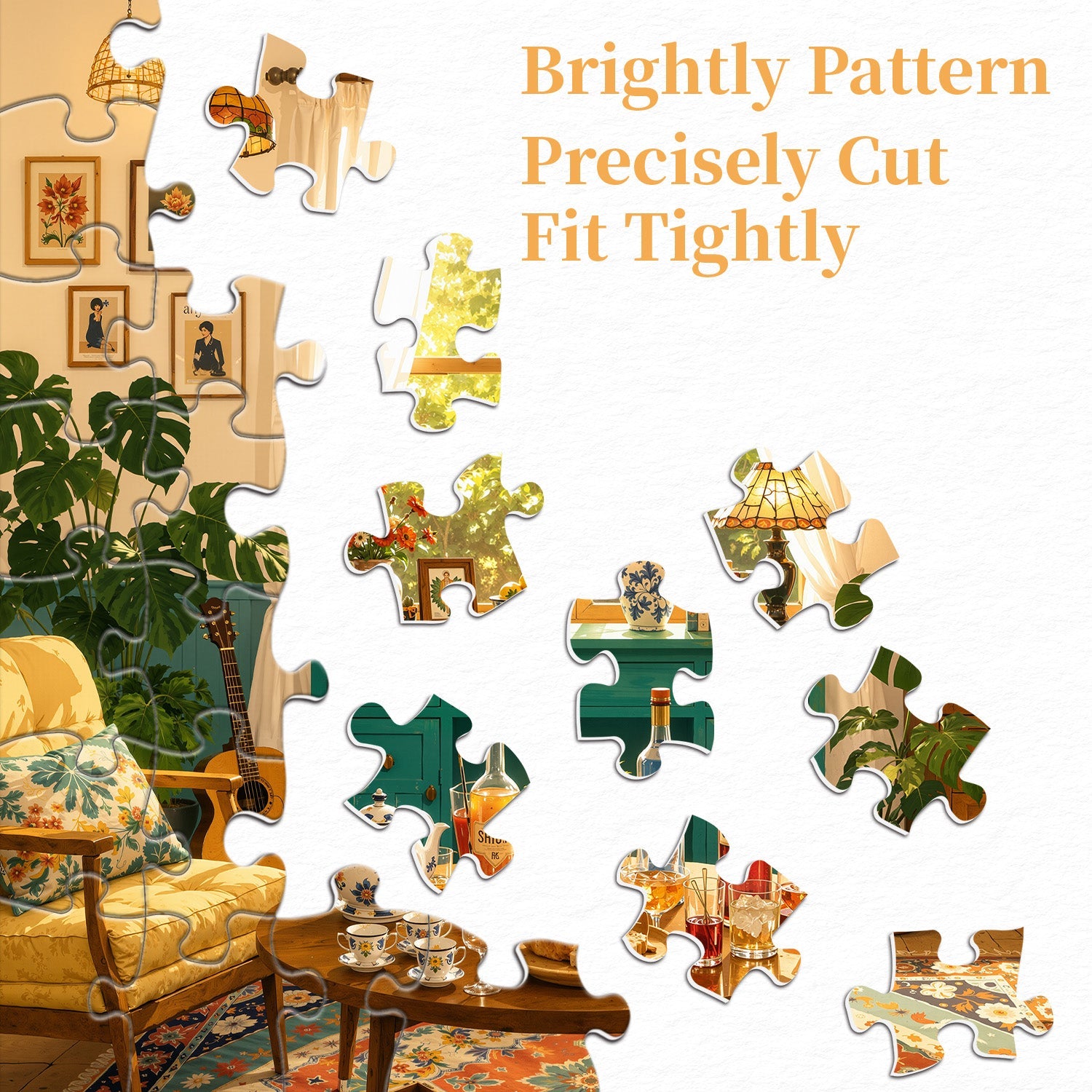 Cozy Country Home Art Jigsaw Puzzle 1000 Pieces