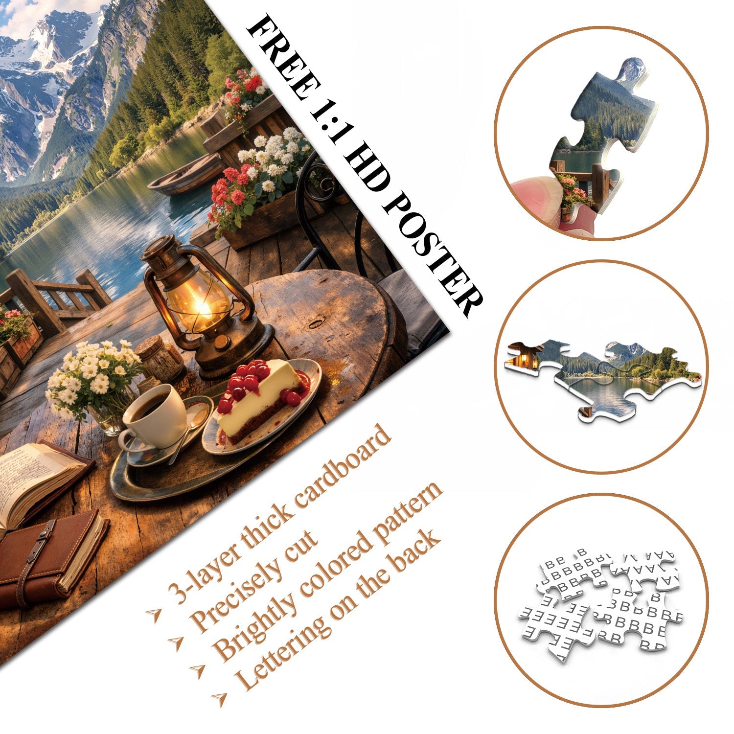 Lakeside Retreat Puzzle 1000 Teile
