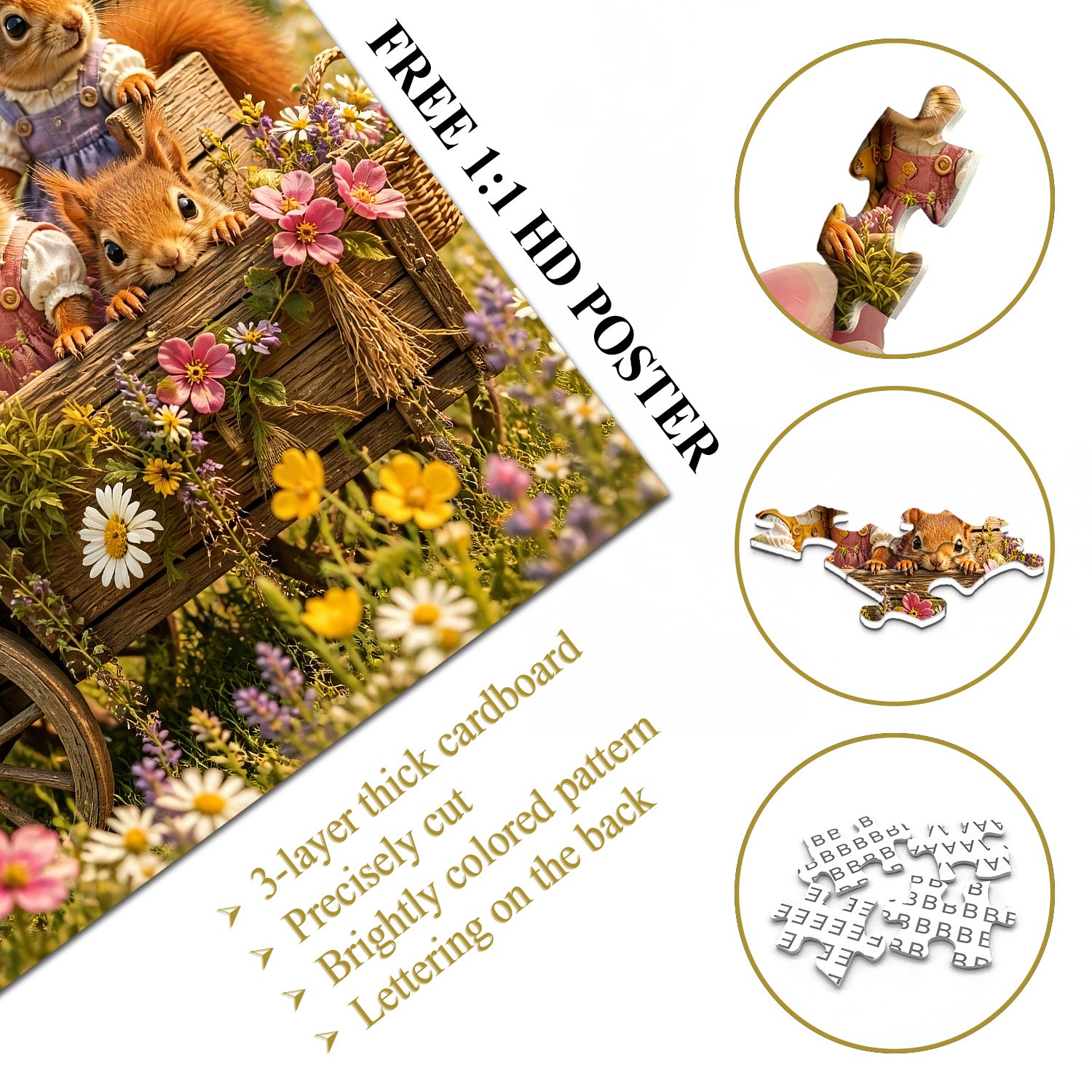 Meadow Riders Jigsaw Puzzle 1000 Pieces