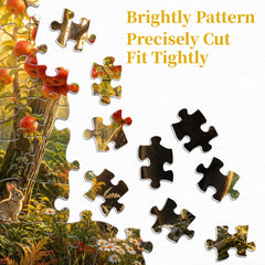 Sunlit Woodland Bear Jigsaw Puzzle 1000 Pieces