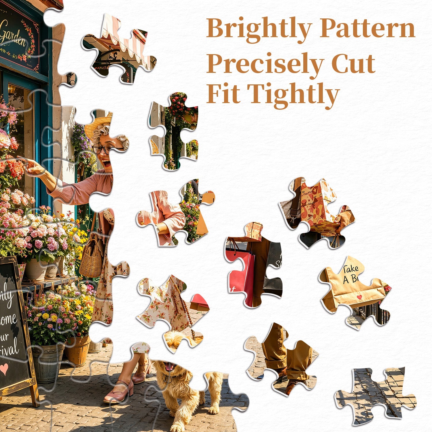Holiday Shopping Day Jigsaw Puzzle 1000 Pieces