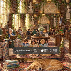 Joy Within Books Jigsaw Puzzle 1000 Pieces