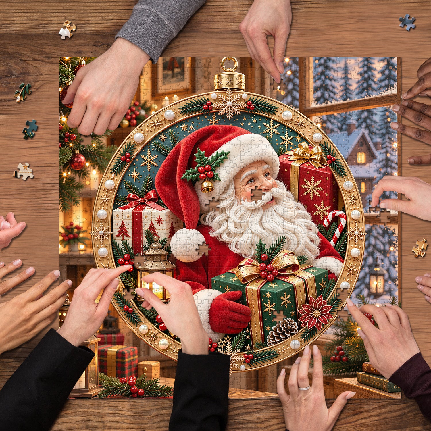 Christmas Carol Jigsaw Puzzle 1000 Pieces
