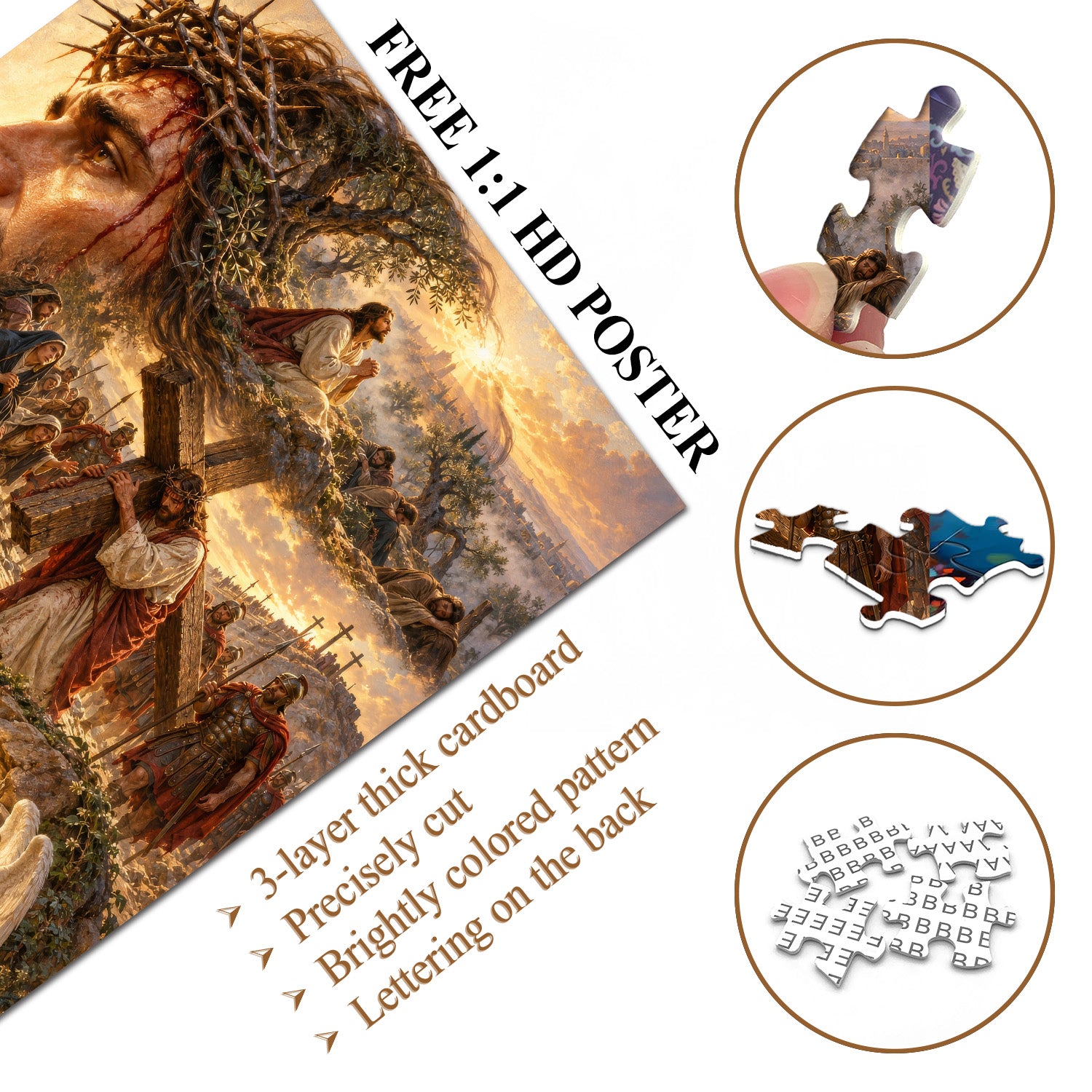 The Life of Christ Jigsaw Puzzle 1000 Pieces