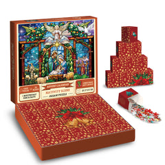 Nativity Scene Advent Calendar Jigsaw Puzzle 1000 Pieces