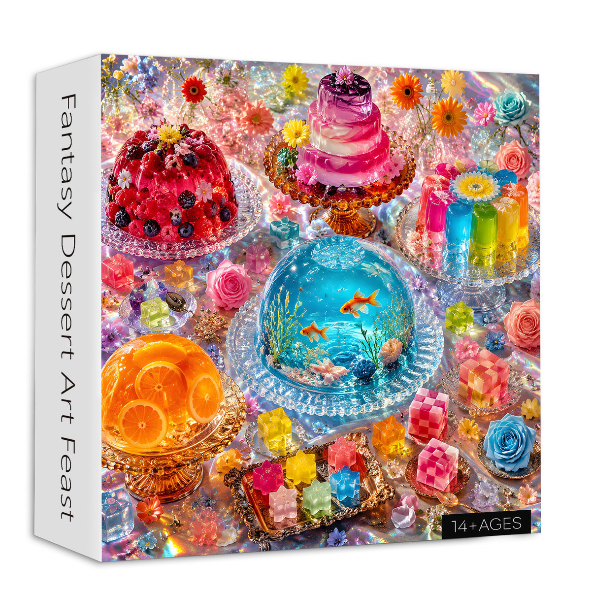Fantasy Dessert Art Feast Jigsaw Puzzle 1000 Pieces