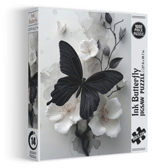 Puzzle con farfalla d'inchiostro, 1000 pezzi
