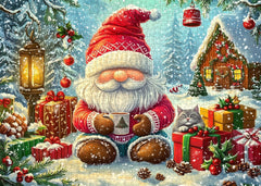 Festival de elfos de Navidad Puzzle 1000 piezas