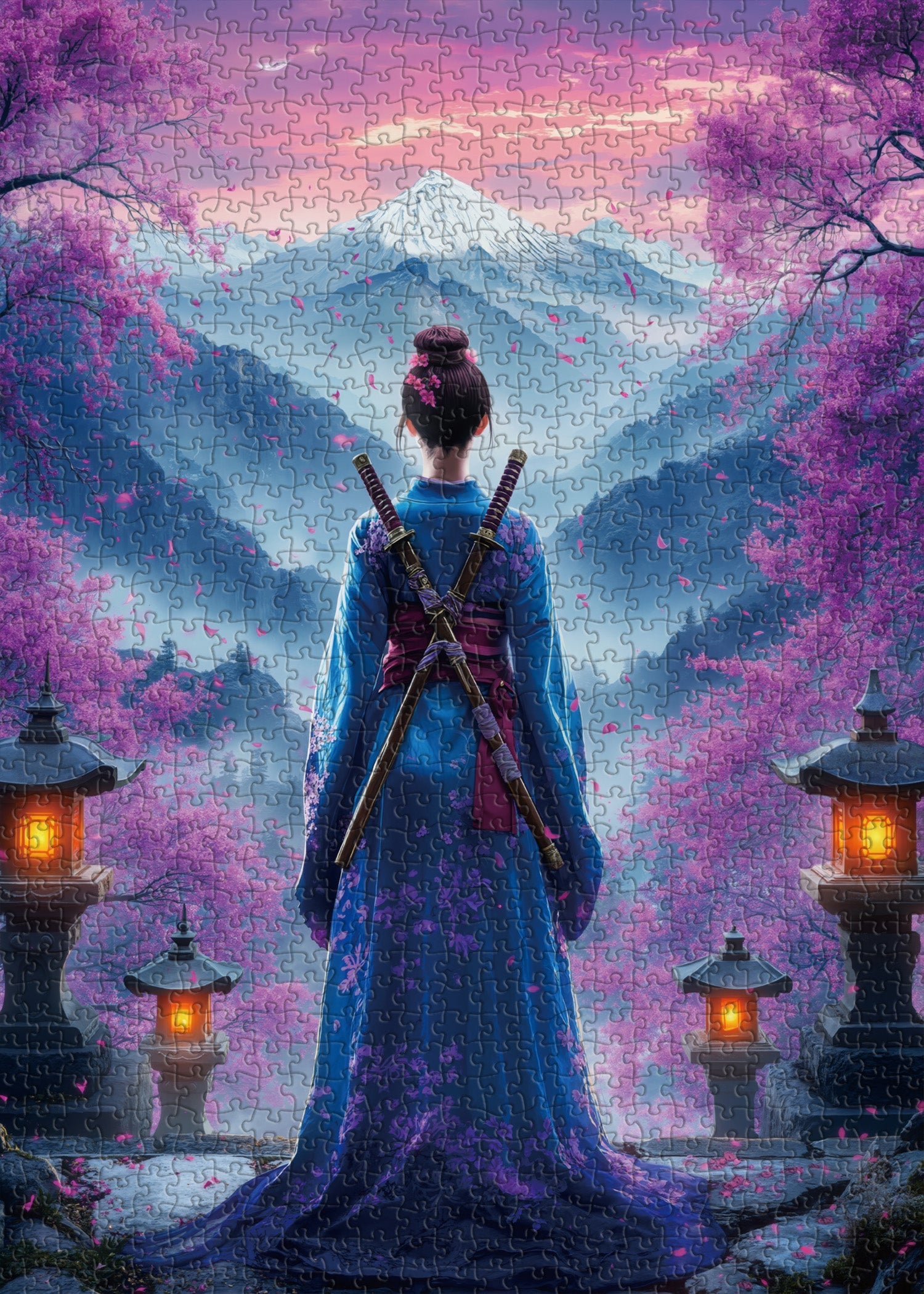 Puzzle Sakura Samurai 1000 pezzi