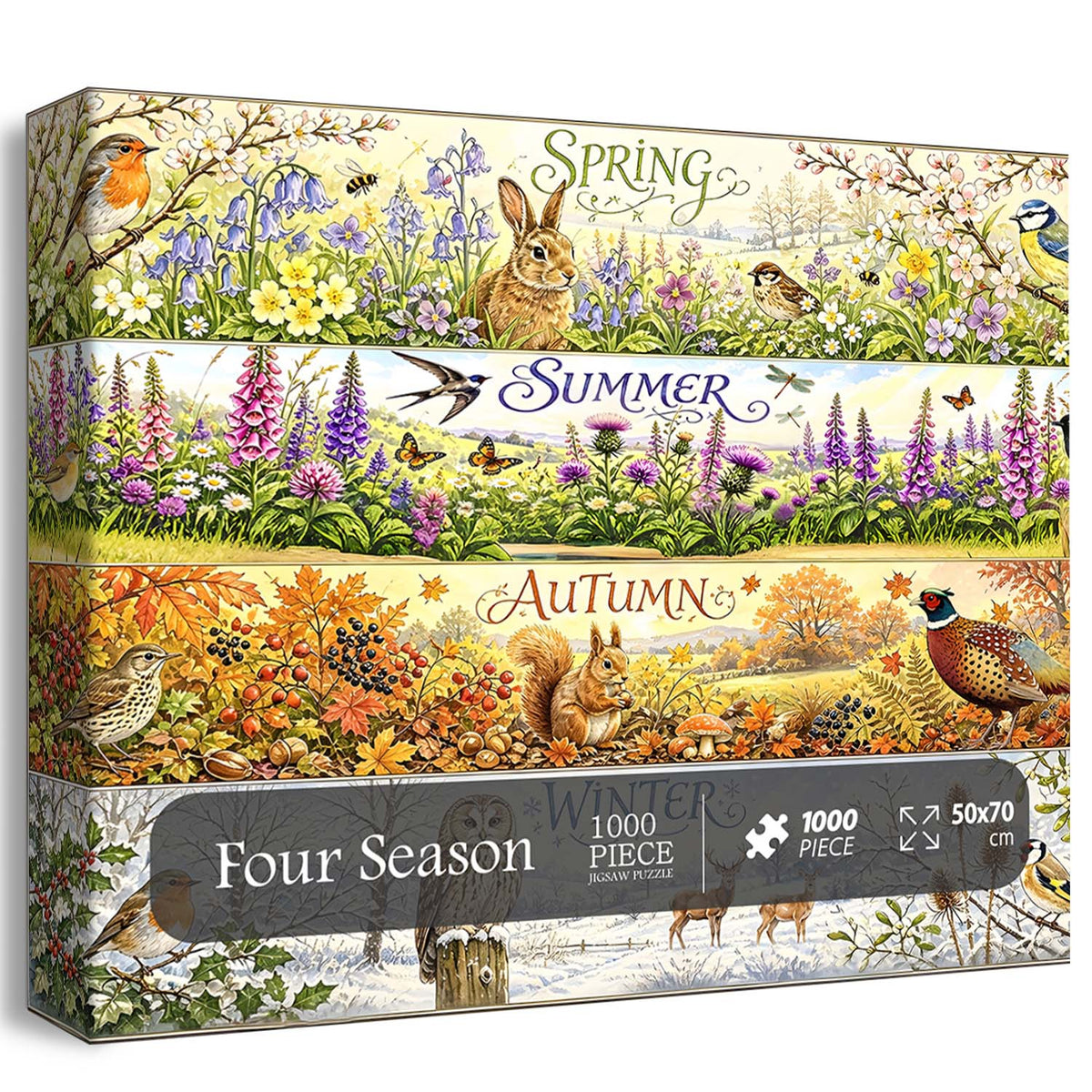Four Seasons Jigsaw Puzzle 1000 Pieces
