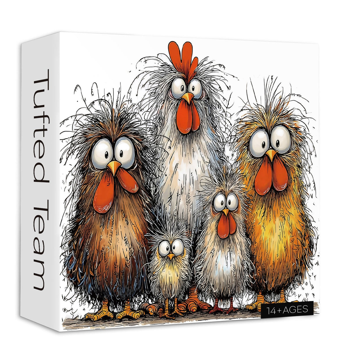 Puzzle Tufted Team da 1000 pezzi