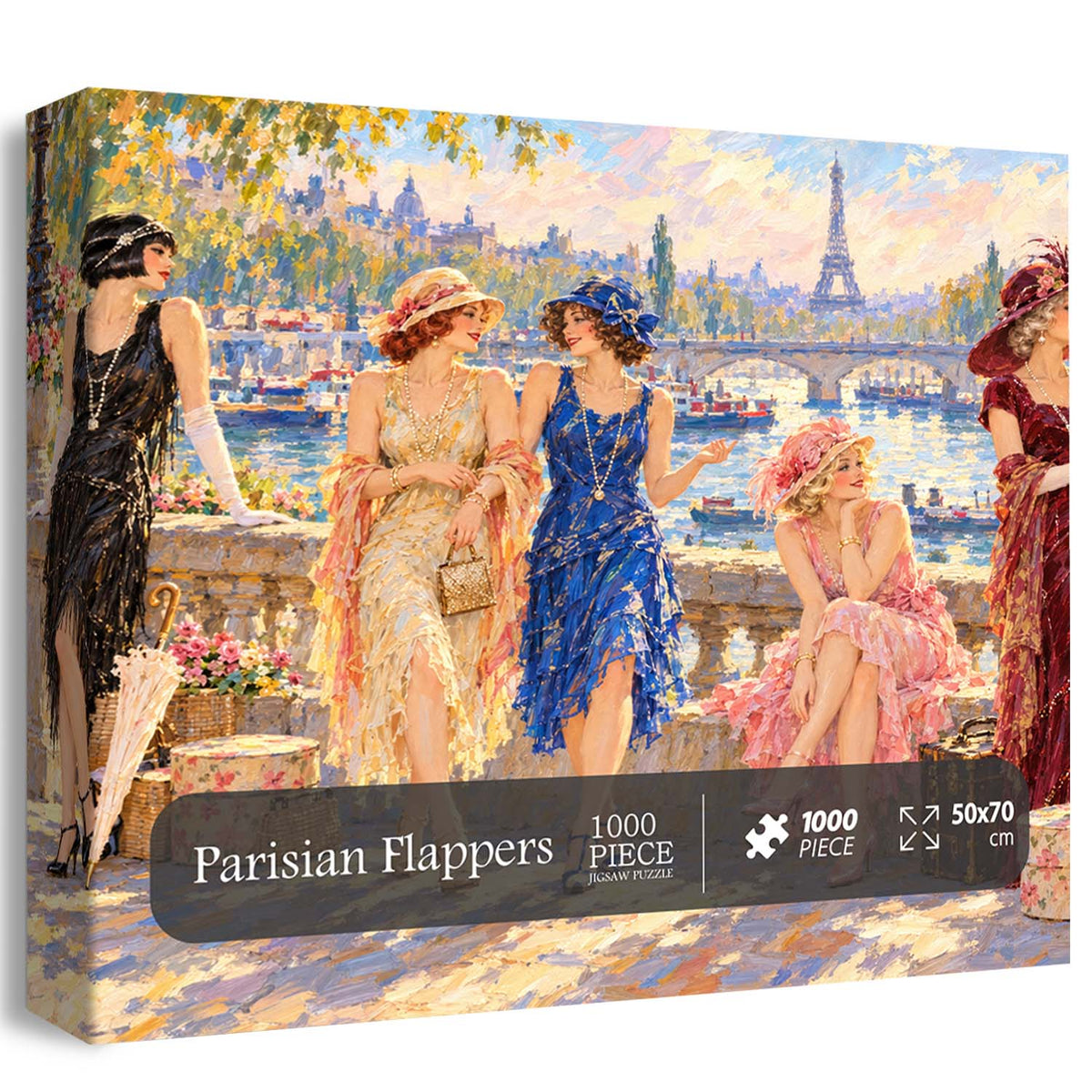 Parisian Flappers Jigsaw Puzzle 1000 Pieces