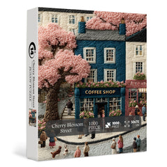 Cherry Blossom Street Jigsaw Puzzle 1000 Pieces
